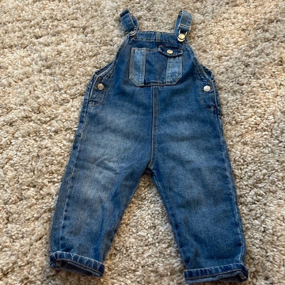 Zara Bottoms Zara Denim Overalls Poshmark